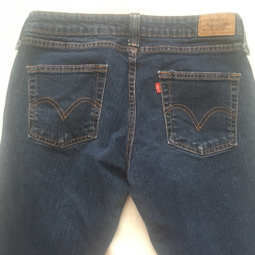 Levi low rise skinny jeans